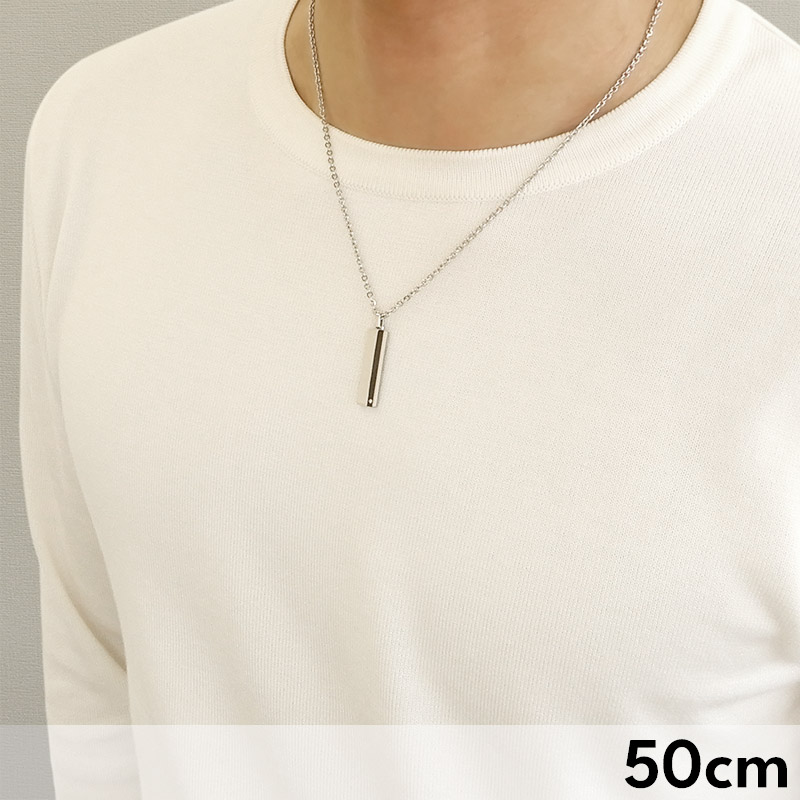 LH-1 ステンレス プレートネックレス 04N121SM LION HEART ペンダント チェーン ギフト メンズ ブランド プレゼント 誕生日 [メール便対応]