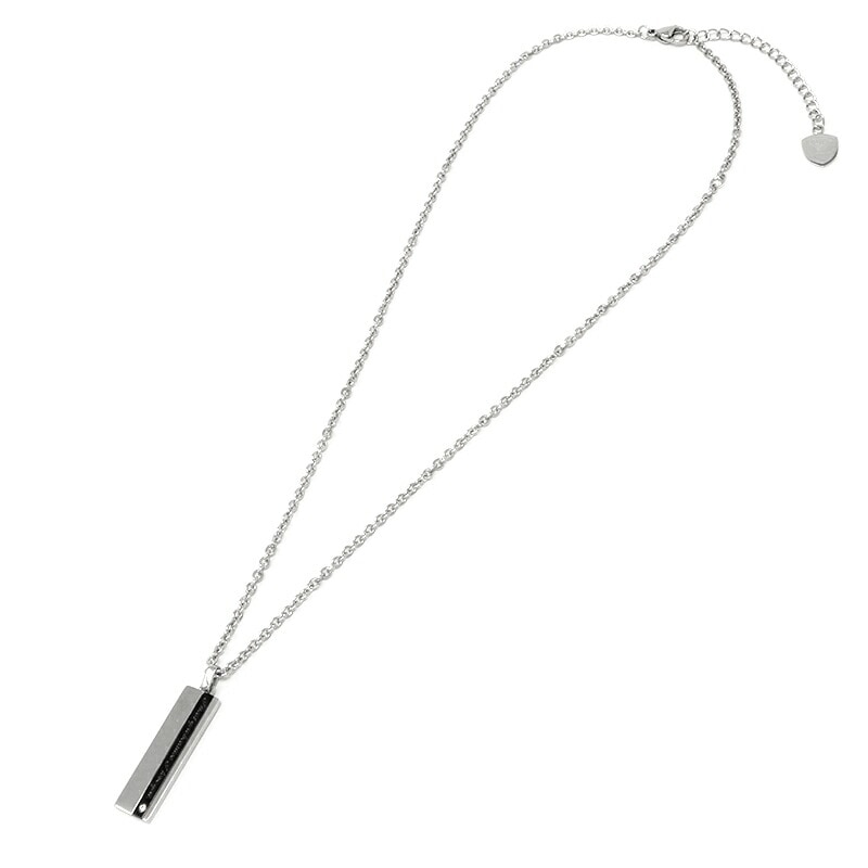 LH-1 ステンレス プレートネックレス 04N121SM LION HEART ペンダント チェーン ギフト メンズ ブランド プレゼント 誕生日 [メール便対応]