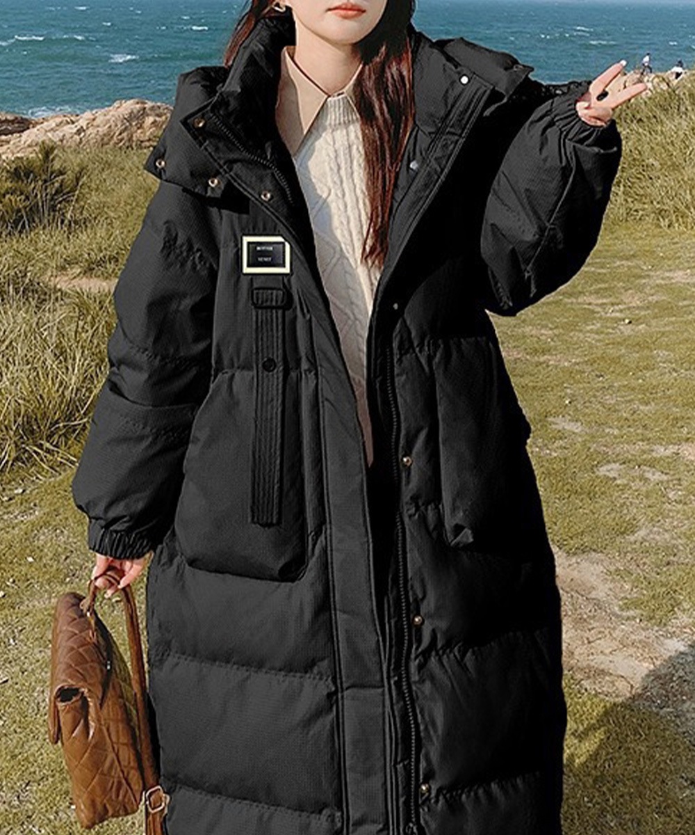 国内即納 フェイクダウンコート中綿入りロングコート 87KFDN-002 国内即納 フェイクダウンコート中綿入りロングコート 87KFDN-002