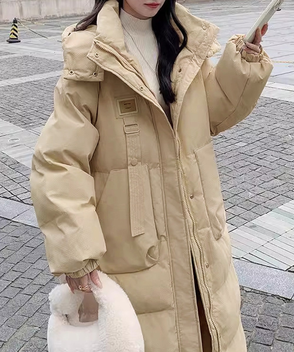 国内即納 フェイクダウンコート中綿入りロングコート 87KFDN-002 国内即納 フェイクダウンコート中綿入りロングコート 87KFDN-002