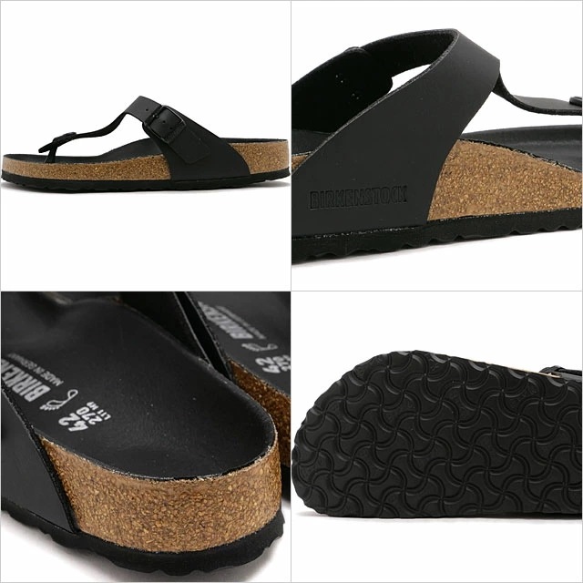 サンダル ギゼ ビルコフロー [1029143] Gizeh BS メンズ・レディース ドイツ製 コンフォートサンダル 健康サンダル Triples-Black 正規取扱店