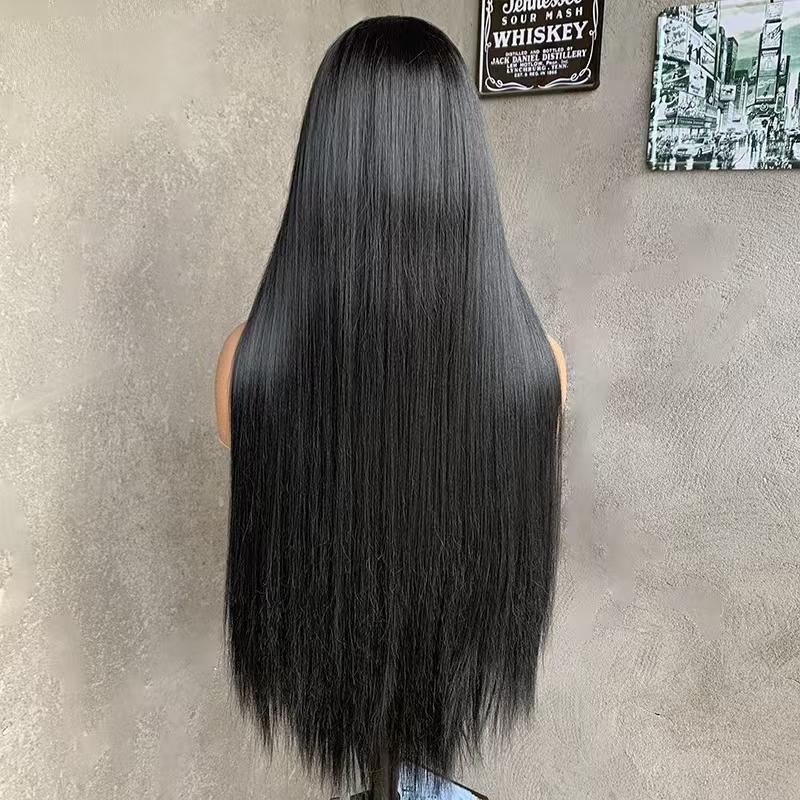 新品が売り出されて価格が下がった 13*4 の合成糸の前レースウィッグ 女性用 前レースウィッグ ヘアキャップ 30 インチ 新品が売り出されて価格が下がった 13*4 の合成糸の前レースウィッグ 女性用 前レースウィッグ ヘアキャップ 30 インチ