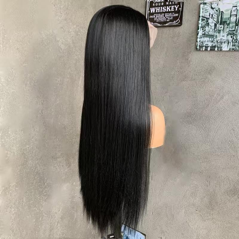 新品が売り出されて価格が下がった 13*4 の合成糸の前レースウィッグ 女性用 前レースウィッグ ヘアキャップ 30 インチ 新品が売り出されて価格が下がった 13*4 の合成糸の前レースウィッグ 女性用 前レースウィッグ ヘアキャップ 30 インチ