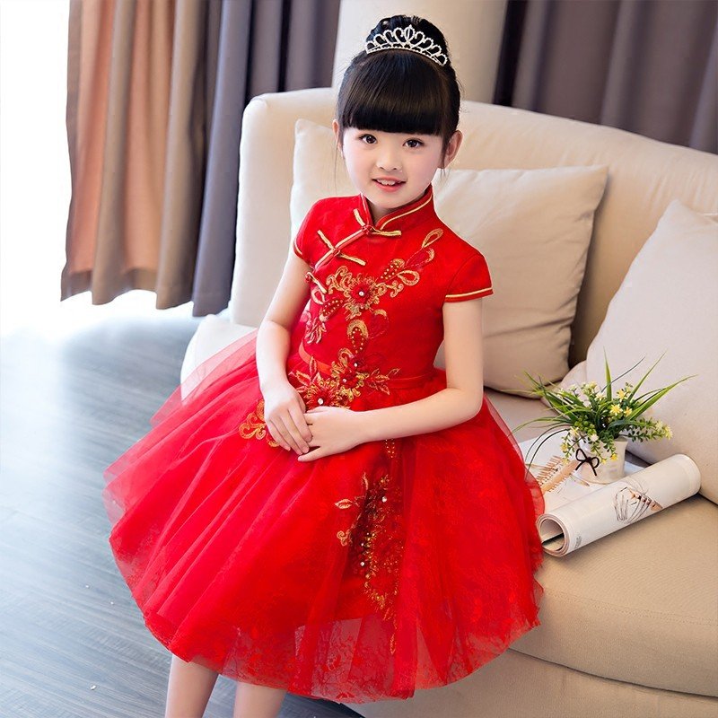 フラワーガールドレス 赤 子供ドレス ピアノ発表会 半袖 子どもドレス 女の子 キッズフォーマル お フラワーガールドレス 赤 子供ドレス ピアノ発表会 半袖 子どもドレス 女の子 キッズフォーマル お