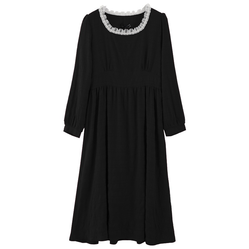 6L 4L 韓国ファッション ワンピース 秋冬 大きいサイズ マタニティ 体型カバー ゆったり 通勤 着痩せ 30代 40代 50代 60代秋装女法式気質ワンピースの中で長いサイズの婦人服の甘い肉を 6L 4L 韓国ファッション ワンピース 秋冬 大きいサイズ マタニティ 体型カバー ゆったり 通勤 着痩せ 30代 40代 50代 60代秋装女法式気質ワンピースの中で長いサイズの婦人服の甘い肉を