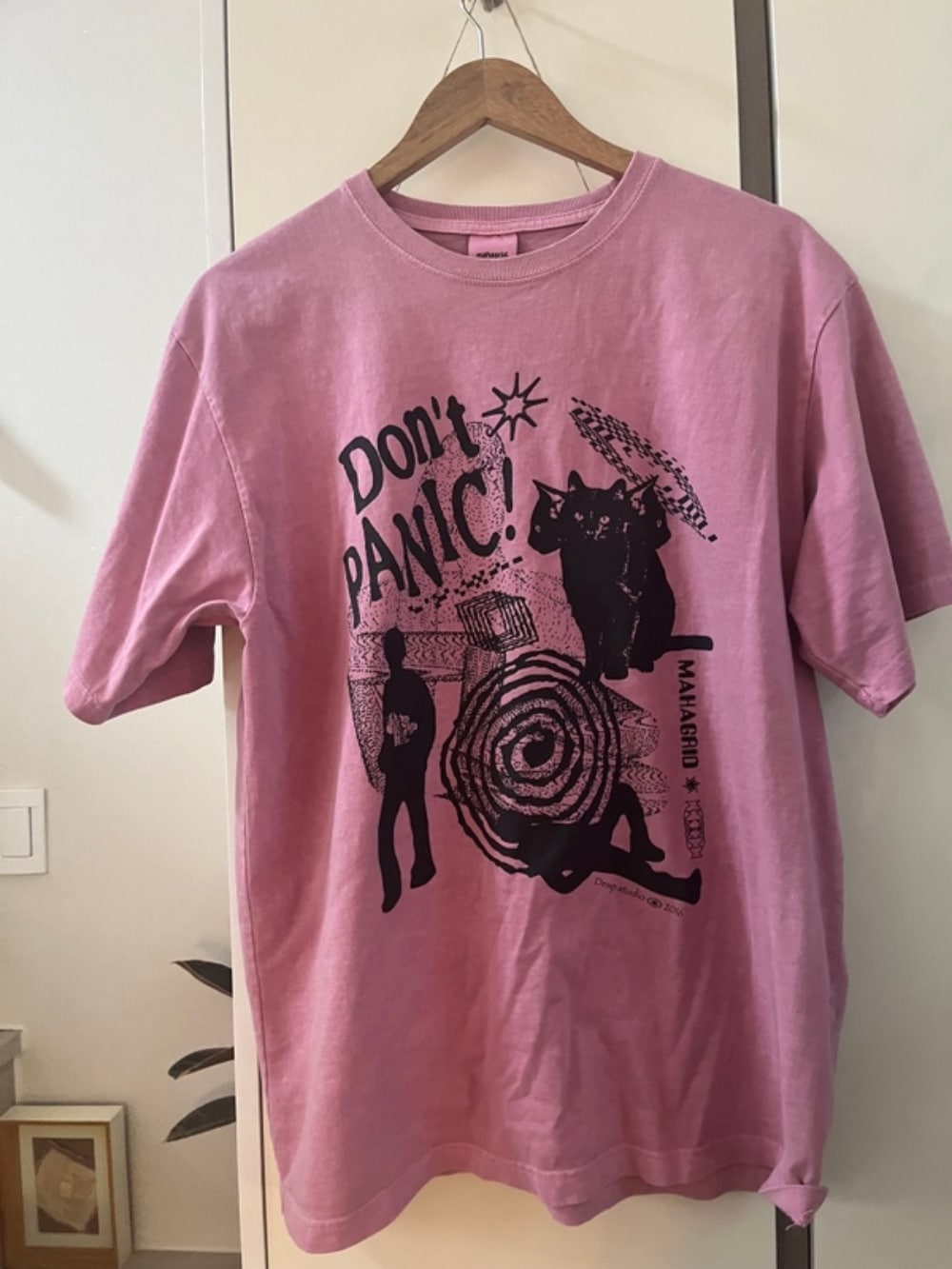 ZEROBASEONE/Seventeen/NCT/CIX/CRAVITY/着用/DON’T PANIC PIGMENT TEE/半袖Tシャツ/ユニセックス/ペアルック