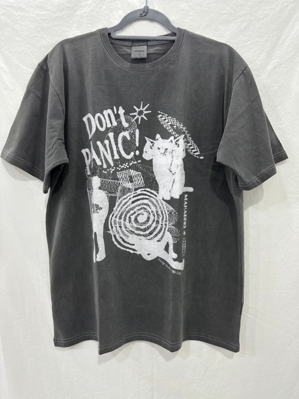 ZEROBASEONE/Seventeen/NCT/CIX/CRAVITY/着用/DON’T PANIC PIGMENT TEE/半袖Tシャツ/ユニセックス/ペアルック