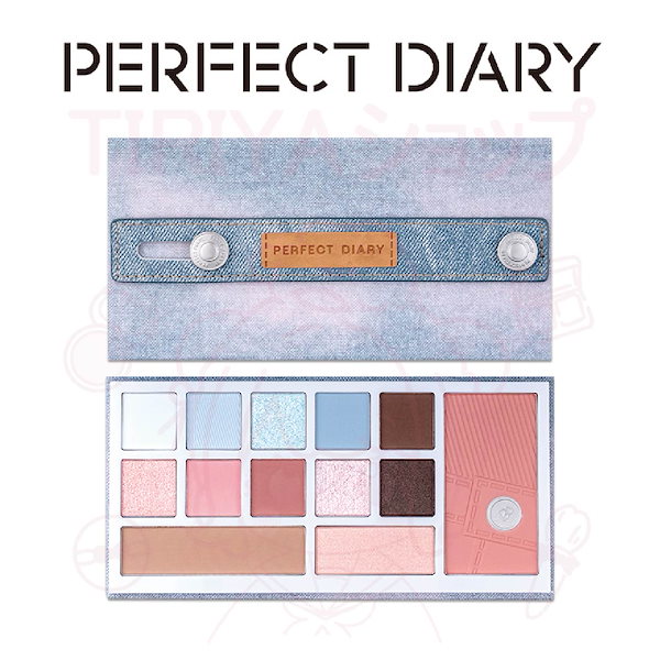 Qoo10] PERFECT DIARY 【急速出荷】12色動物アイシャドウパレッ
