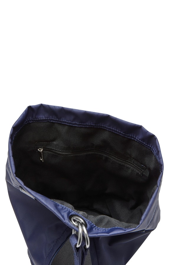 【DEINET】 DEINET LOGO BUCKET BAG : NAVY