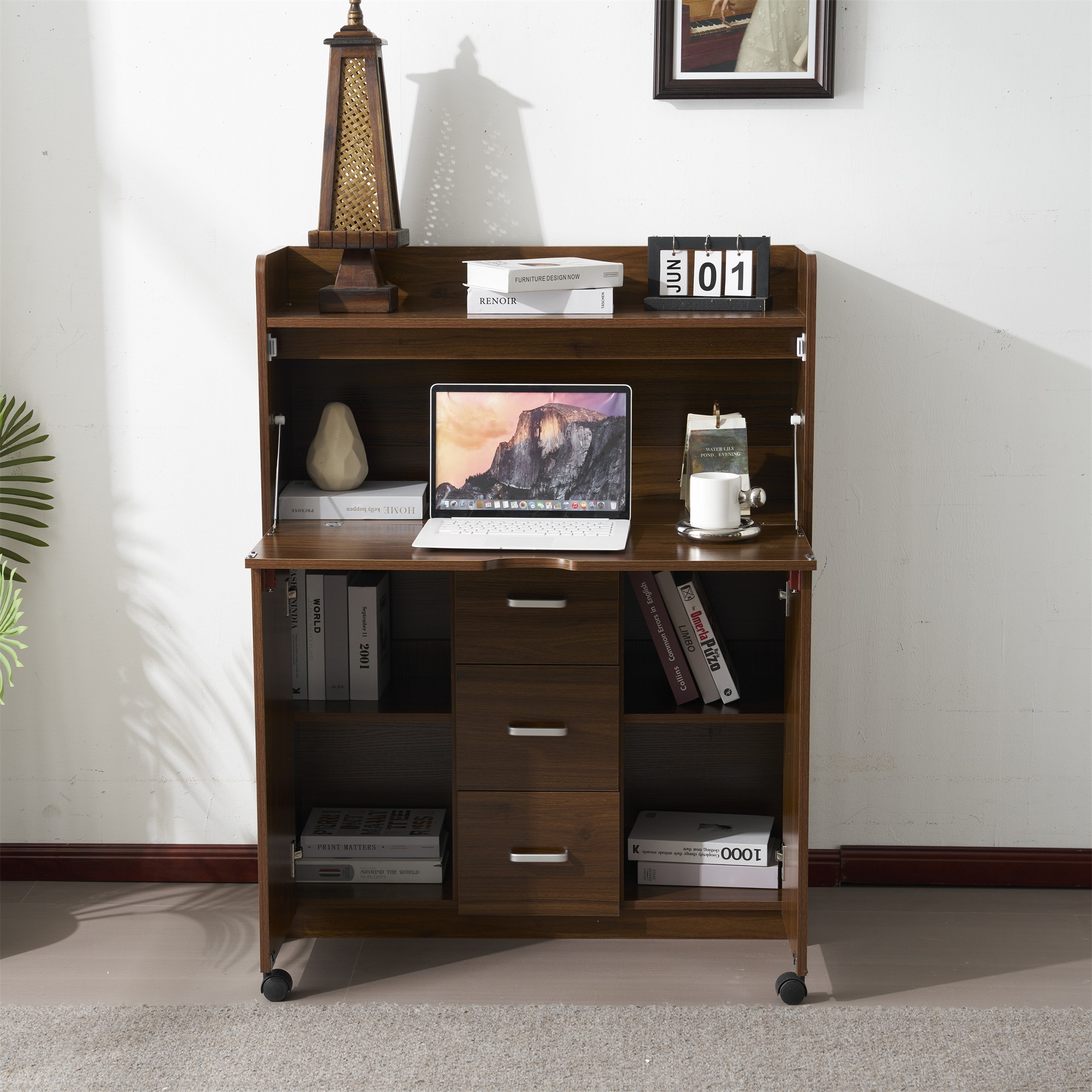 【新品登場】【ブラウン】学習机 デスク パソコンデスク 勉強机 折り畳み天板 引き出し pcデスク 棚付き 収納 省スペース リビング学習 ワークデスク 子供 大人 テレワーク 在宅ワーク リモート 【新品登場】【ブラウン】学習机 デスク パソコンデスク 勉強机 折り畳み天板 引き出し pcデスク 棚付き 収納 省スペース リビング学習 ワークデスク 子供 大人 テレワーク 在宅ワーク リモート