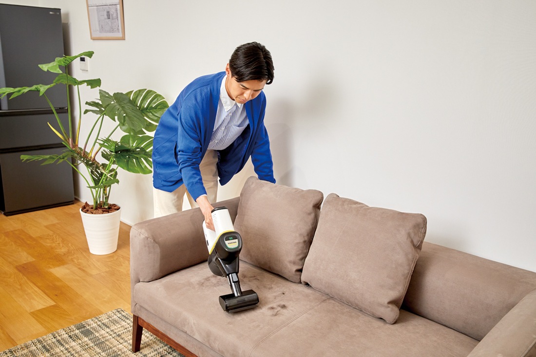 ケルヒャー VC6(ケルヒヤ-) サイクロン式スティッククリーナー 充電式 パワーブラシ VC6ケルヒヤ