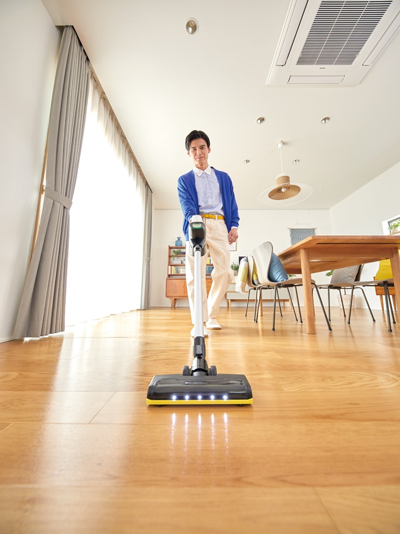 ケルヒャー VC6(ケルヒヤ-) サイクロン式スティッククリーナー 充電式 パワーブラシ VC6ケルヒヤ