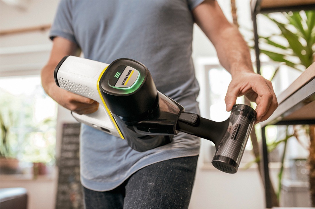 ケルヒャー VC6(ケルヒヤ-) サイクロン式スティッククリーナー 充電式 パワーブラシ VC6ケルヒヤ