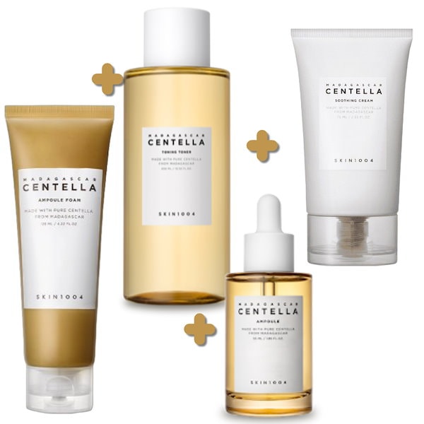 SKIN1004 センテラアンプル 100ml 5種類セット SKIN1004 SENTELLA】最近で1番よかったセンテラのアンプルセット