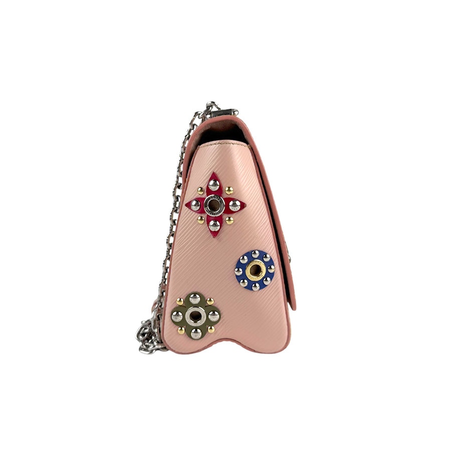 ルイ ヴィトン LOUIS VUITTON ショルダーバッグ エピ ツイストMM エピレザー/メタル ピンクベージュ/シルバー レディース M54219 z4313 ルイ ヴィトン LOUIS VUITTON ショルダーバッグ エピ ツイストMM エピレザー/メタル ピンクベージュ/シルバー レディース M54219 z4313