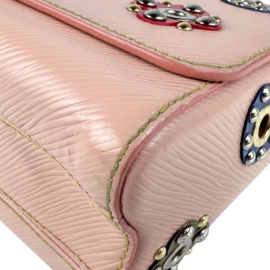 ルイ ヴィトン LOUIS VUITTON ショルダーバッグ エピ ツイストMM エピレザー/メタル ピンクベージュ/シルバー レディース M54219 z4313 ルイ ヴィトン LOUIS VUITTON ショルダーバッグ エピ ツイストMM エピレザー/メタル ピンクベージュ/シルバー レディース M54219 z4313