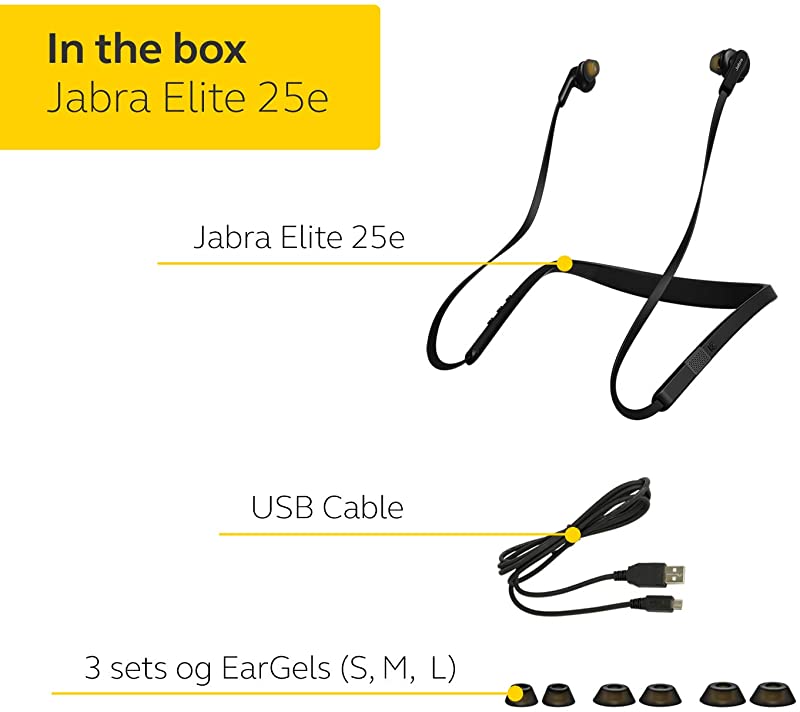 100-98400000-40 : Jabra Elite 25e ブラック... : スマートフォン 新品定番
