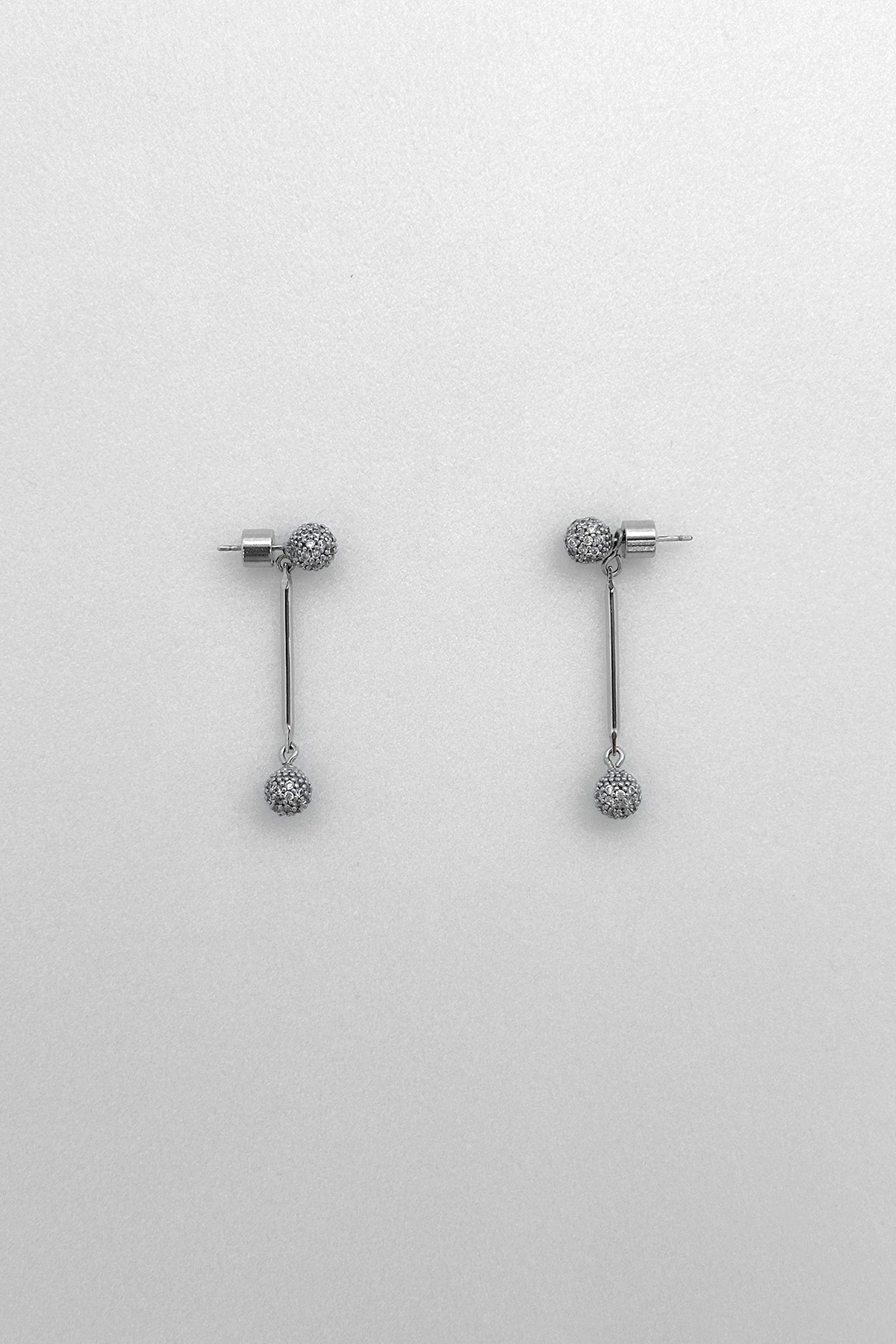 Monday Edition】SHINY BALL DROP EARRINGS ピアス