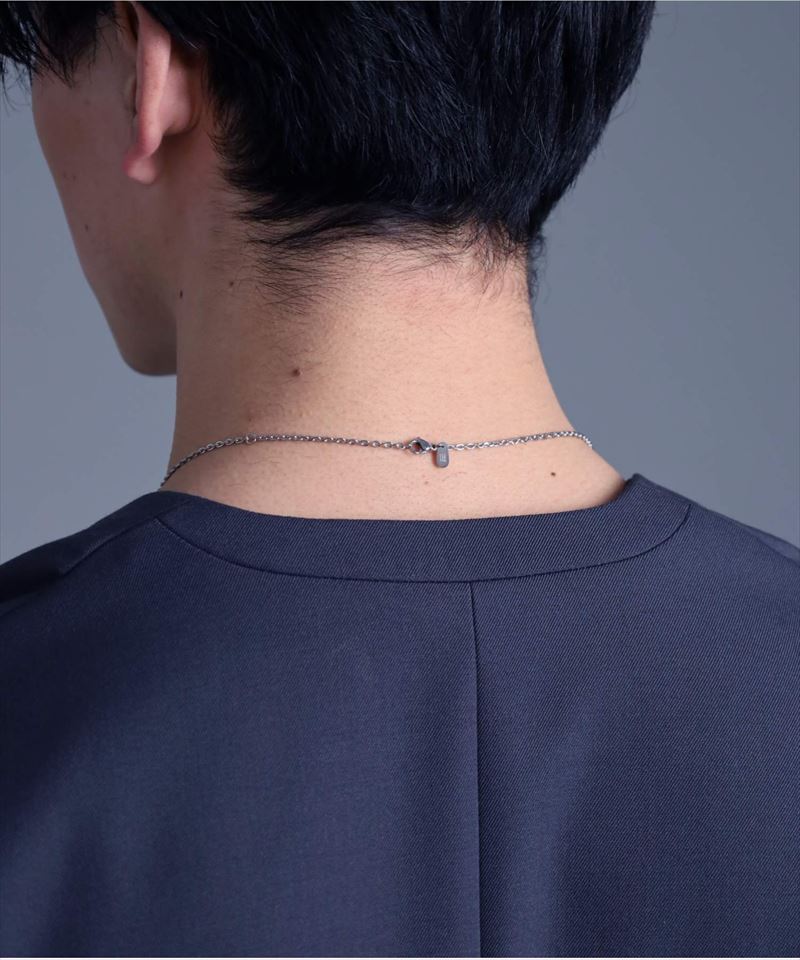 LH-1 ラウンド タテガミ ダブルリングネックレス サージカルステンレス316L 金属アレルギー対応 03NE066ASV ステンレスネックレス メンズ LH-1 ラウンド タテガミ ダブルリングネックレス サージカルステンレス316L 金属アレルギー対応 03NE066ASV ステンレスネックレス メンズ