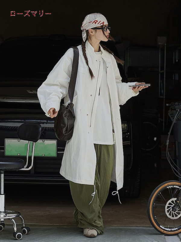 Qoo10] ローズマリーソワール 秋の新作 日本のコート 詰襟の