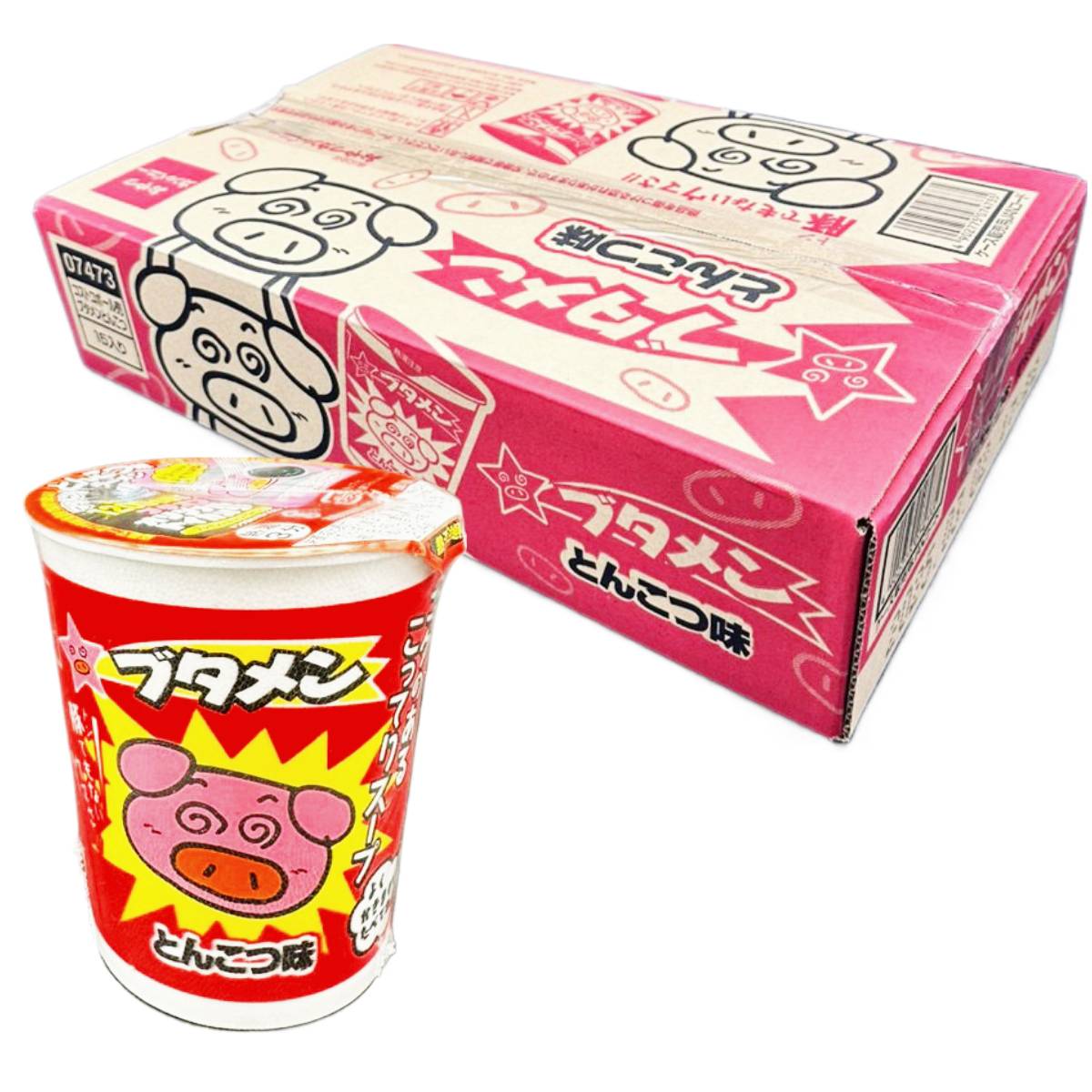 Qoo10] ブタメン 箱 とんこつ味 35gx15個