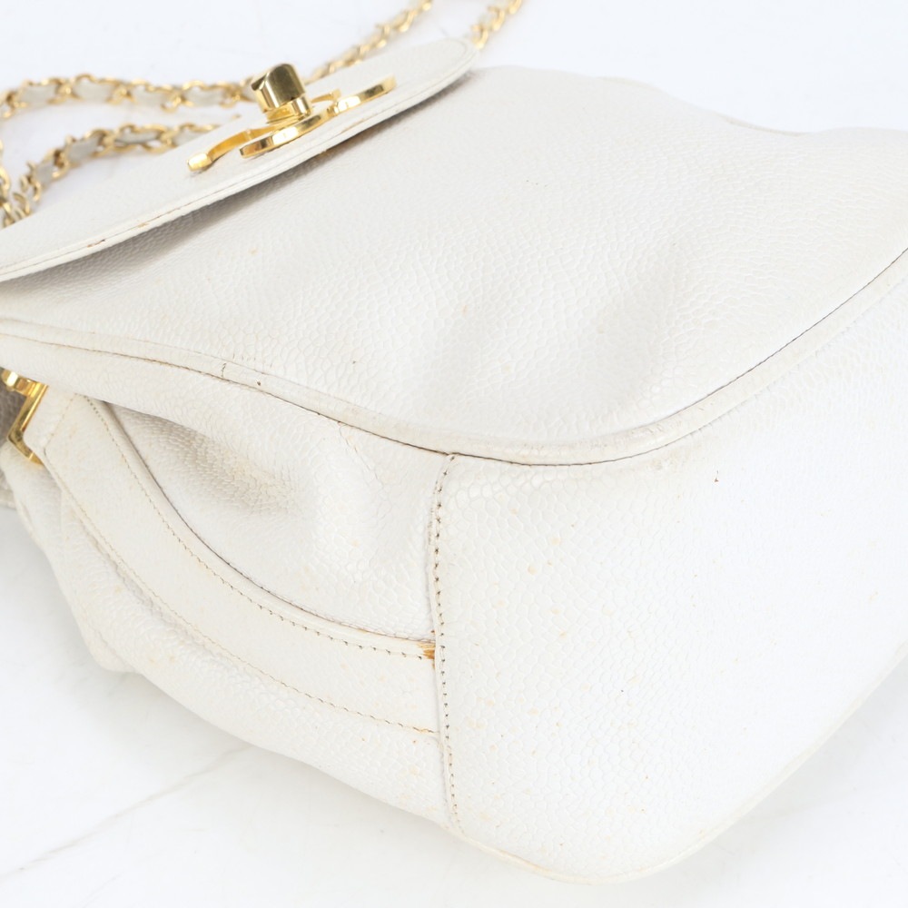 極美品 キャビアスキン レザー ショルダーバッグ 斜め掛け ハンド トート レディース RRE CQ36-9 中古 極美品 キャビアスキン レザー ショルダーバッグ 斜め掛け ハンド トート レディース RRE CQ36-9 中古