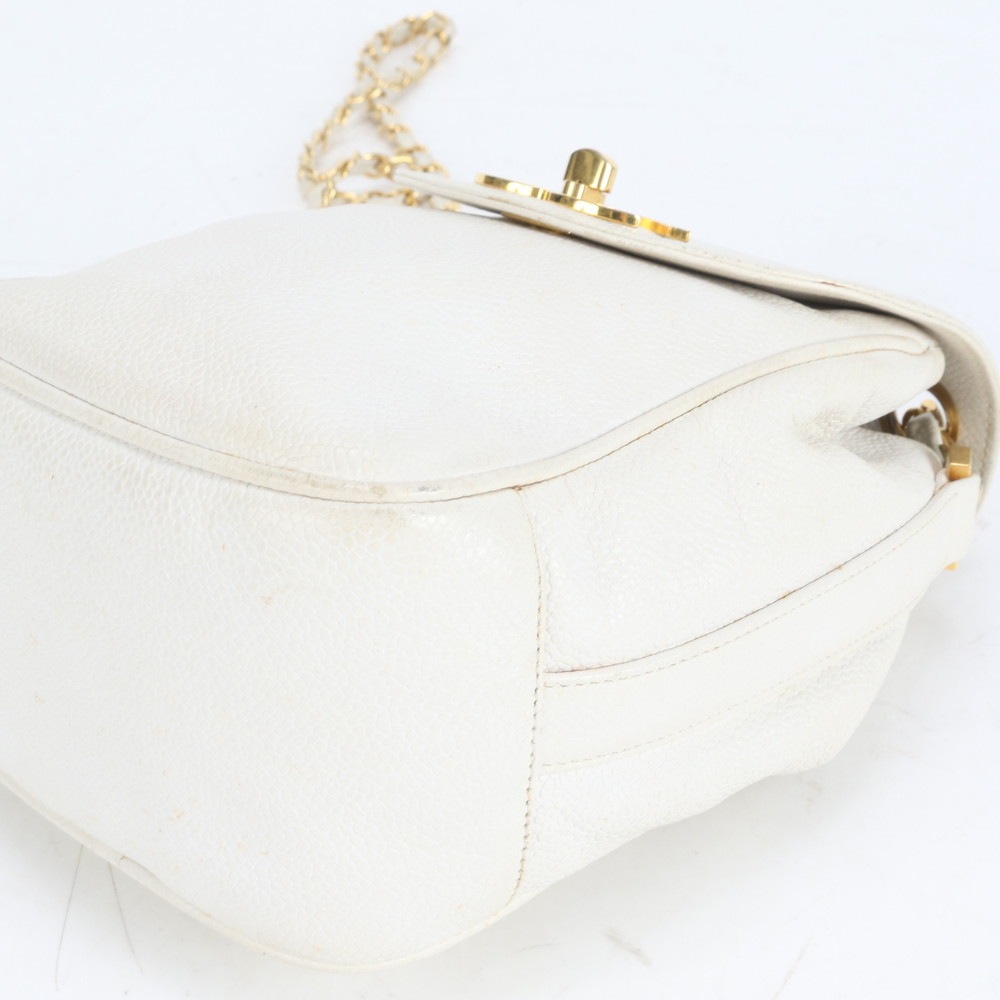 極美品 キャビアスキン レザー ショルダーバッグ 斜め掛け ハンド トート レディース RRE CQ36-9 中古 極美品 キャビアスキン レザー ショルダーバッグ 斜め掛け ハンド トート レディース RRE CQ36-9 中古