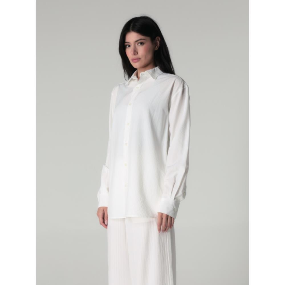 GLOWNY WILLY BOXY SHIRT WHITE STRIPE GY25LWSH002WH GLOWNY WILLY BOXY SHIRT WHITE STRIPE GY25LWSH002WH