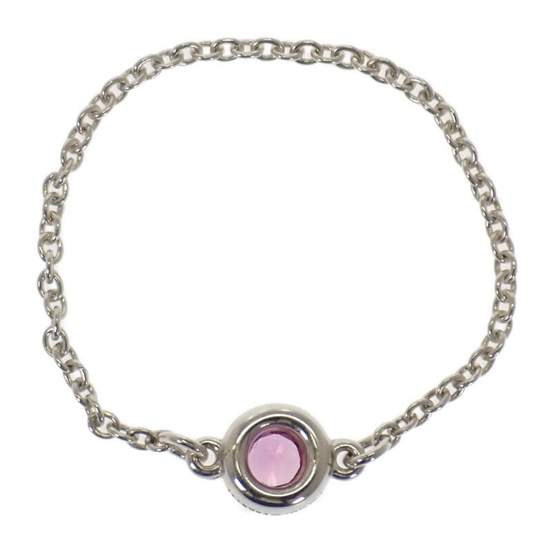 カラーバイザヤード ピンクサファイア チェーン リング 指輪 シルバー925 レディース 美品【Aランク】 niktazpgshop.ir