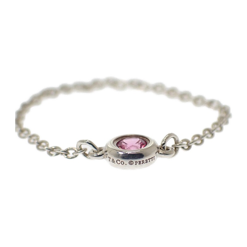 カラーバイザヤード ピンクサファイア チェーン リング 指輪 シルバー925 レディース 美品【Aランク】 niktazpgshop.ir