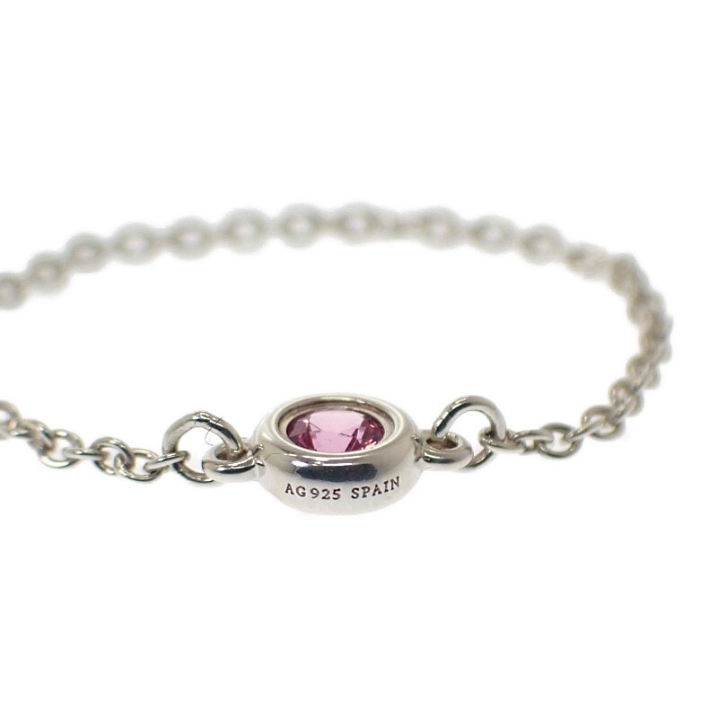 カラーバイザヤード ピンクサファイア チェーン リング 指輪 シルバー925 レディース 美品【Aランク】 niktazpgshop.ir