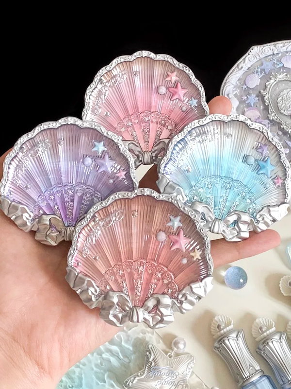 マーブル6色チークパレット jellyfish Qoo10] FLOWER KNOWS 【限定新作】シェルパールシリーズ チーク