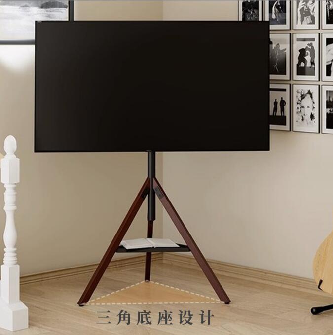 北欧風テレビ台ブラケットユニバーサルフロアスタンドショールームクラブ用　32から75インチテレビー適用　自由に移動