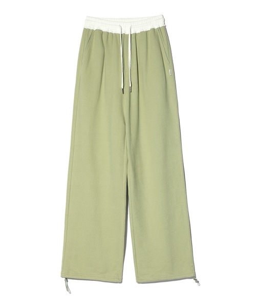 YOUHEE YOUHEE SYMBOL JERSEY TROUSER GREEN YHPTEC001GR