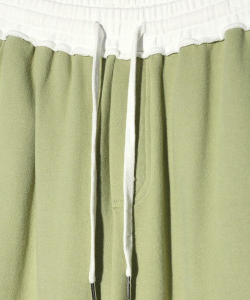 YOUHEE YOUHEE SYMBOL JERSEY TROUSER GREEN YHPTEC001GR