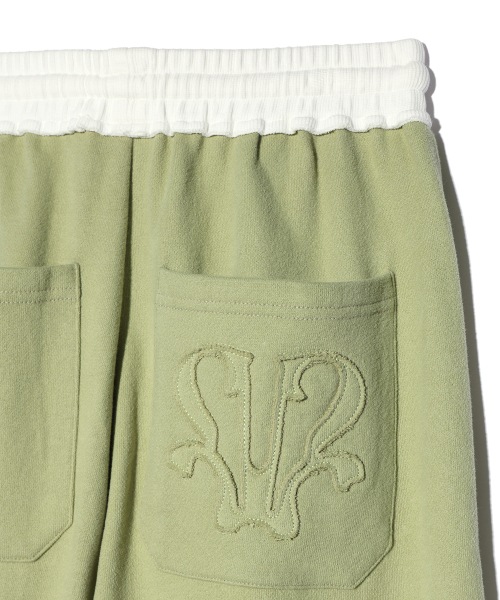 YOUHEE YOUHEE SYMBOL JERSEY TROUSER GREEN YHPTEC001GR
