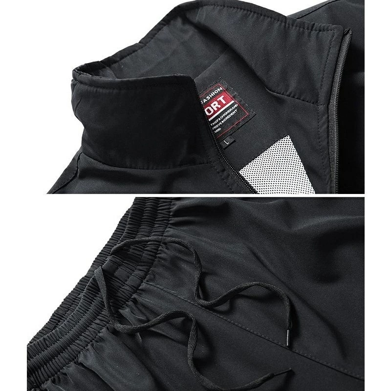 【期間特典】ウインドブレーカー ジャケット・パンツ上下セットアップ 裏地メッシュ メンズ トレーニングウェア ランニング スポーツ 長袖 シャカシャカ 防風 カジュアル