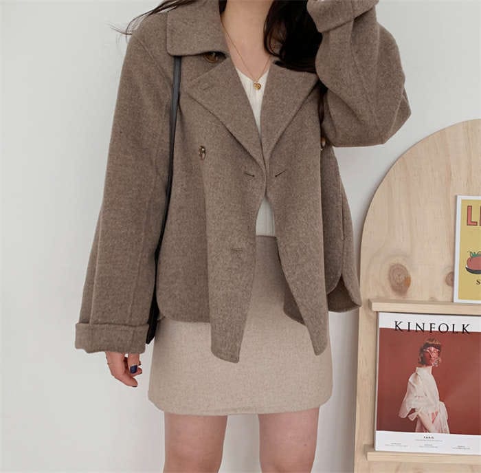 トレンチコート レディース チエスターコート ショート丈 コート 羽織 アウター 春 秋 コート ウール混 エレガント カジュアル 無地 体型カバー 暖かい ゆったり シンプル フォーマル 通勤 O トレンチコート レディース チエスターコート ショート丈 コート 羽織 アウター 春 秋 コート ウール混 エレガント カジュアル 無地 体型カバー 暖かい ゆったり シンプル フォーマル 通勤 O