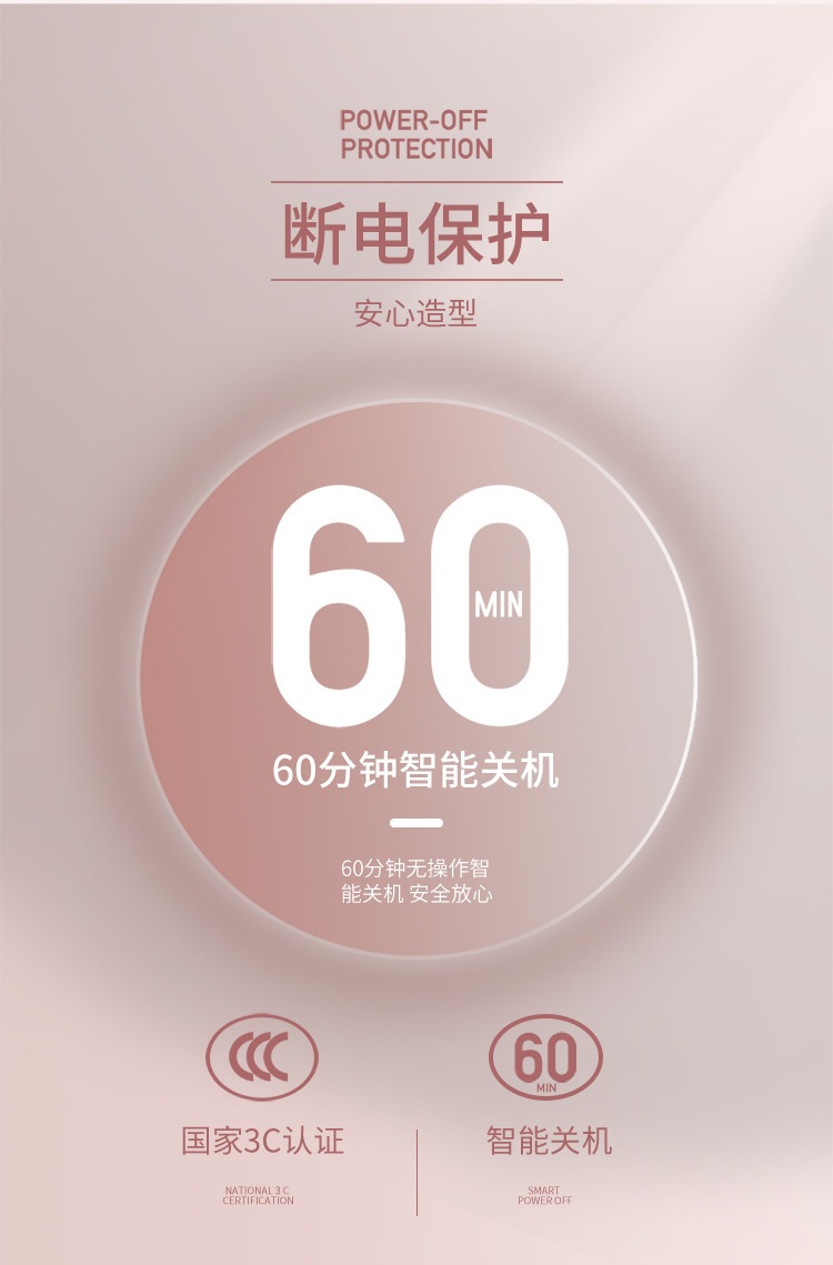 ヘアアイロン アイロン パーマス トレート両用 マイナスイオン 必須アイテム 四段階温度調整 安全保護システム