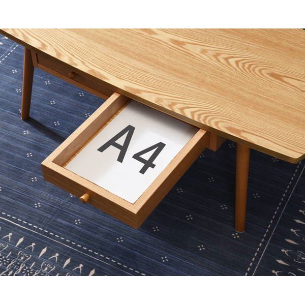 ローテーブル センターテーブル 引き出し付き 楕円形 おしゃれ 天然木 木製 幅110 奥行48 ローテーブル センターテーブル 引き出し付き 楕円形 おしゃれ 天然木 木製 幅110 奥行48