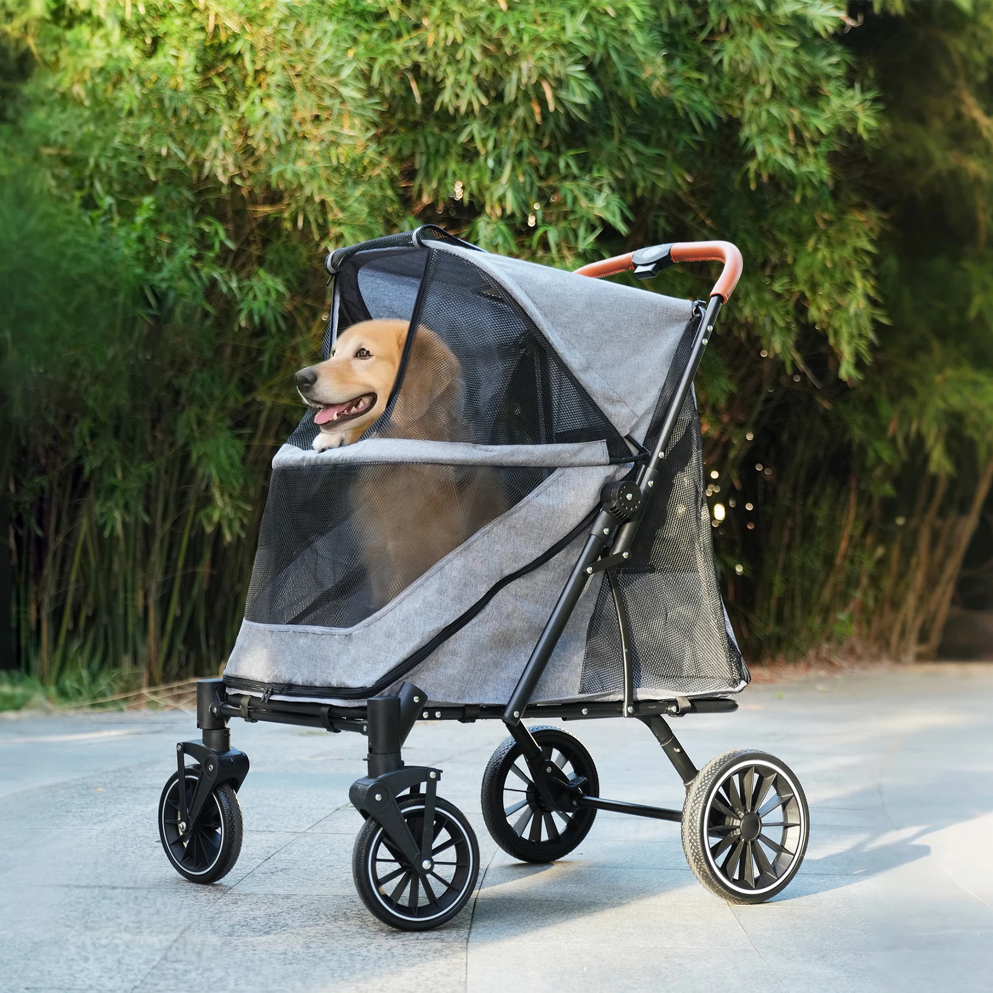 【国内発送M】1495ペットカート 耐荷重50 大型犬対応 前後ドア 乗りやすい 折りたたみ 多頭 ワンタッチ折り畳み 中型犬 小型犬 猫 軽量 組立簡単 工具不要 介護用 ドッグカート 犬 猫 動物 【国内発送M】1495ペットカート 耐荷重50 大型犬対応 前後ドア 乗りやすい 折りたたみ 多頭 ワンタッチ折り畳み 中型犬 小型犬 猫 軽量 組立簡単 工具不要 介護用 ドッグカート 犬 猫 動物