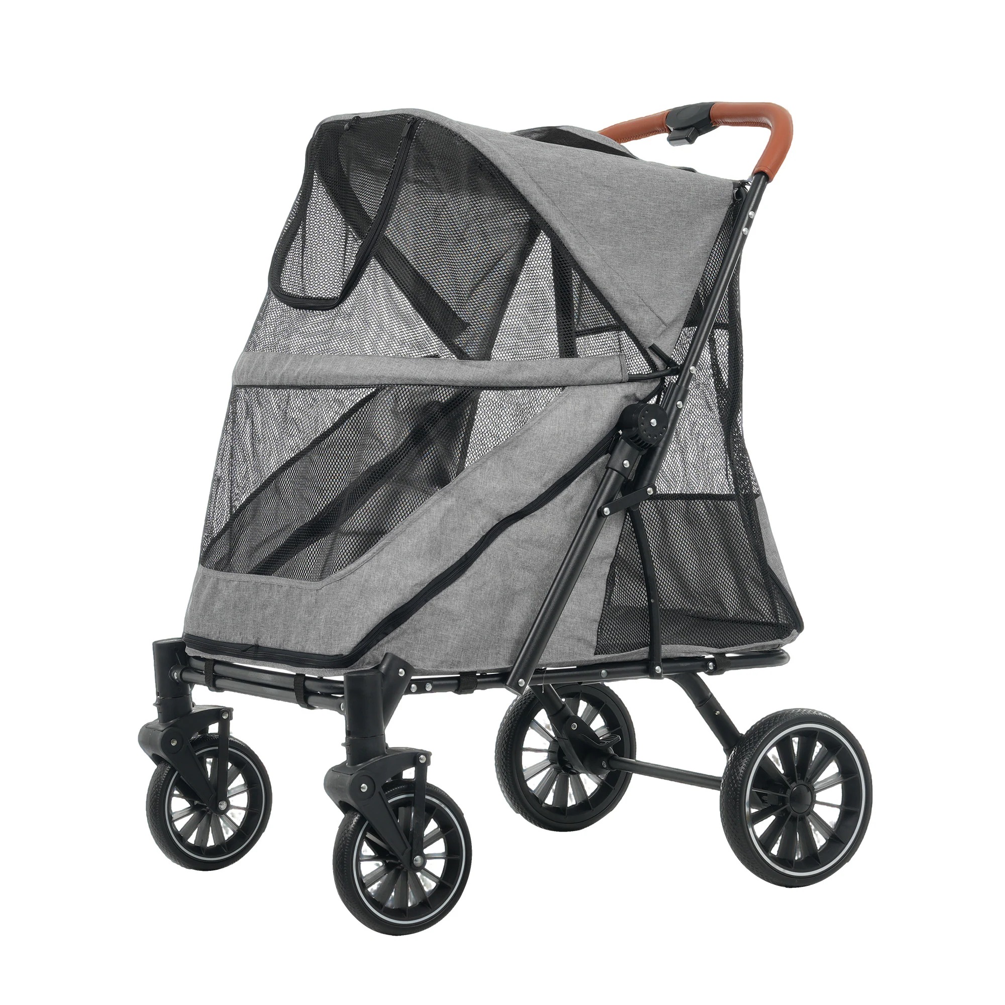 【国内発送M】1495ペットカート 耐荷重50 大型犬対応 前後ドア 乗りやすい 折りたたみ 多頭 ワンタッチ折り畳み 中型犬 小型犬 猫 軽量 組立簡単 工具不要 介護用 ドッグカート 犬 猫 動物 【国内発送M】1495ペットカート 耐荷重50 大型犬対応 前後ドア 乗りやすい 折りたたみ 多頭 ワンタッチ折り畳み 中型犬 小型犬 猫 軽量 組立簡単 工具不要 介護用 ドッグカート 犬 猫 動物