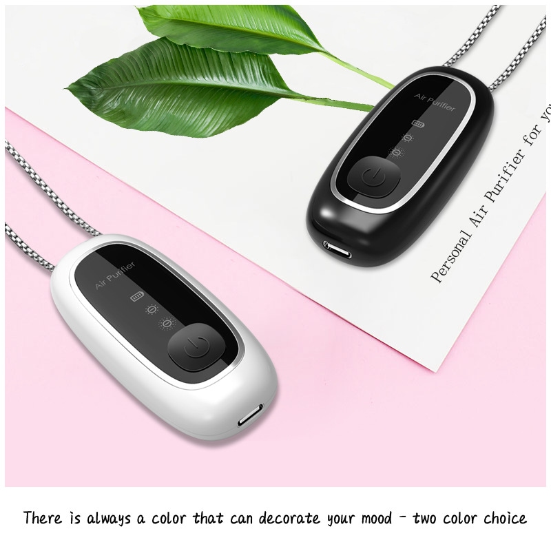 ホームアニオンエアピュリファイア小型モバイルカーネックレスポータブルエアピュリファイアハンギングネック
