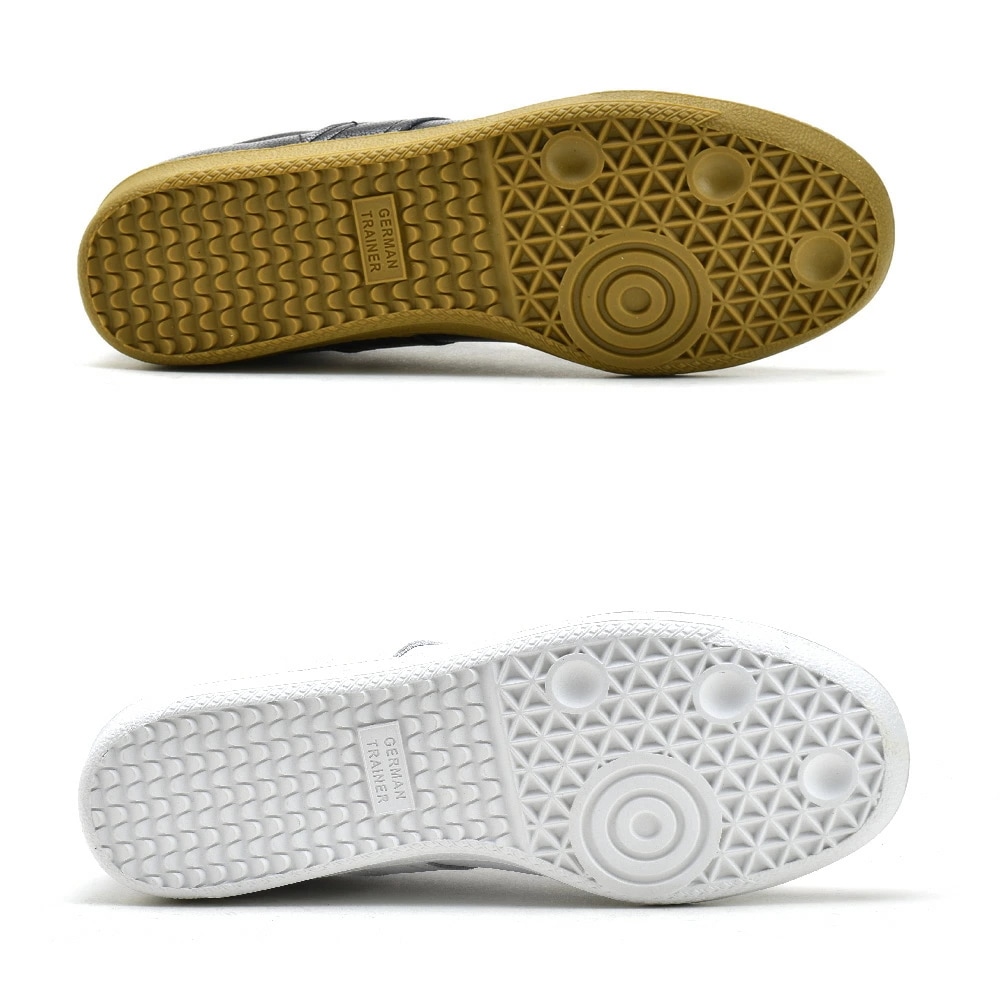 ジャーマントレーナー GERMAN TRAINER スニーカー ローカット ミリタリーシューズ ブラック ホワイト 黒 白 メンズ レディース[42500]