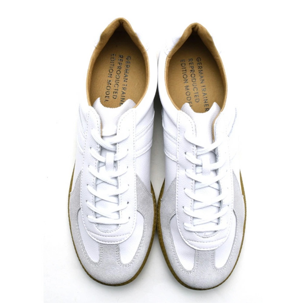 ジャーマントレーナー GERMAN TRAINER スニーカー ローカット ミリタリーシューズ ブラック ホワイト 黒 白 メンズ レディース[42500]