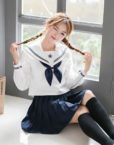 セーラー服女子高生セットアップスクール制服学生服トップス女子l制服フリルスカートスクール制服JK制服スクールウエアコスプレ衣コスチューム学生制高校の通学子服発表会結婚式卒業式入学式