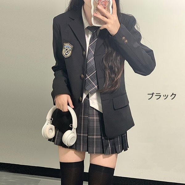 卒業式スーツ 女の子 入学式 子供服 5点セット ゆったりサイズ フォーマルスーツ 中学生 高校生 制服 学生服 チェック 通学 女児 ジュニアスーツ 子供スーツ 小学生 卒業式服 お受験 発表会 ブ