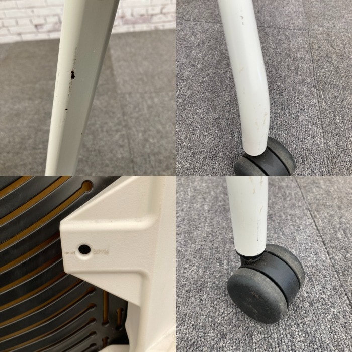 ITOKI イトーキ ネスティングチェア KLD21GB-W9W9W2 2016年製 ミーティングチェア ミーティング 会議用いす 会場 オフィス チェア イス 椅子