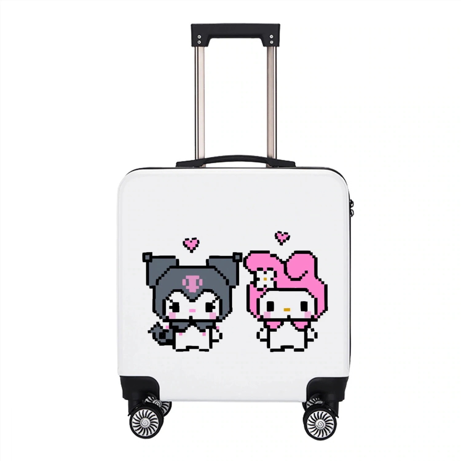 クロミスーツケースかわいい旅行箱スーツケース漫画暗号箱小型軽量誕生プレゼント万向輪