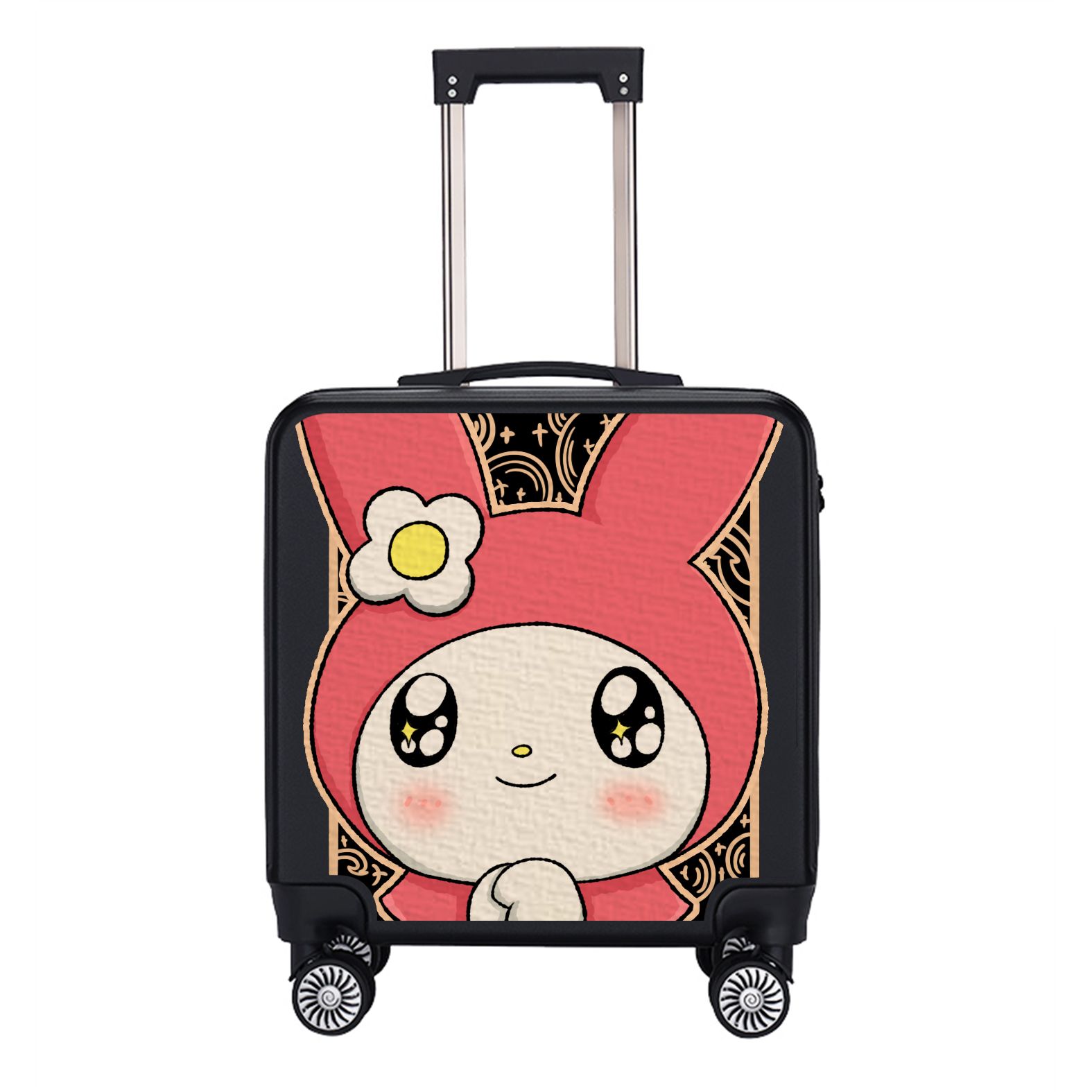 クロミスーツケースかわいい旅行箱スーツケース漫画暗号箱小型軽量誕生プレゼント万向輪